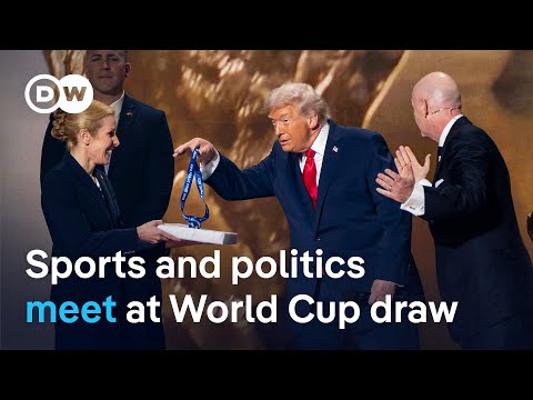 FIFA presents new Peace Prize to Trump at draw for the 2026 Men’s Soccer World Cup | DW News