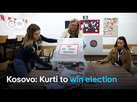 Kosovo's ruling party set to win vote - without majority | DW News