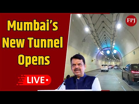 LIVE: Maharashtra CM Fadnavis Inaugurates Orange Gate–Marine Drive Tunnel in Mumbai