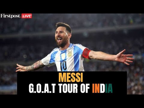 Messi in India LIVE: Lionel Messi Arrives in India for the