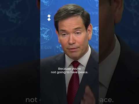 Rubio: ‘Not going to have peace’ if Hamas can threaten Israel | AJ #shorts