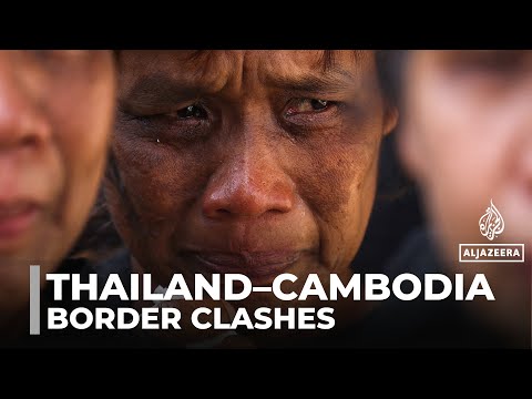 Thai-Cambodian conflict: Volunteers guard largely deserted border villages