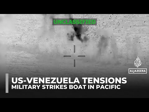 Trump claims attack on a dock in Venezuela; US strikes kill two in Pacific