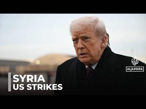 Trump says US has launched large-scale attacks on ISIL in Syria