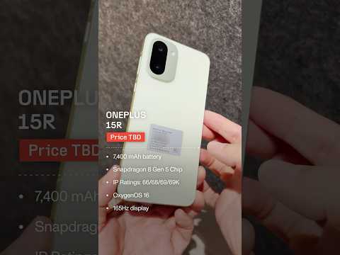 Unboxing the New OnePlus 15R in Mint Breeze