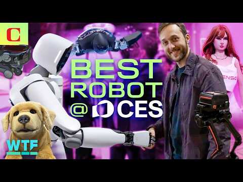 Best Robots at CES: The Weird, the Wet, and the Uncanny