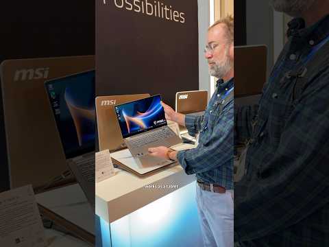 First Look: MSI Prestige Laptops at #CES2026