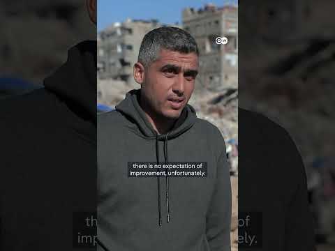 Gazans' hopes and fears for second phase of ceasefire | DW News