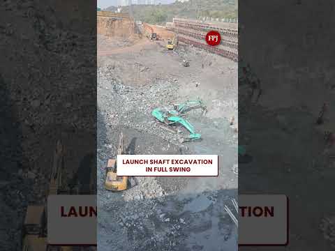Goregaon–Mulund Link Road Update: Rapid Tunnel Shaft Work Underway at Goregaon Film City
