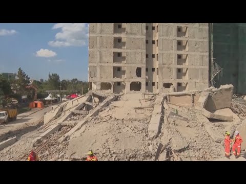 Kenya: Multi-storey building collapses in Nairobi, with 4 people believed to be trapped • FRANCE 24