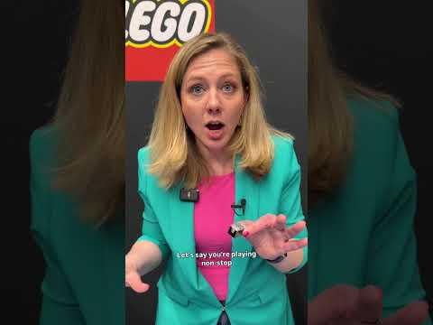 LEGO Smart Brick’s Battery Life #lego #smartbrick #ces #ces2026