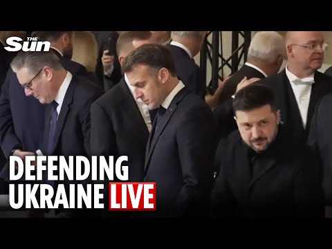 LIVE: Coalition of the willing meet for Ukraine security talks in Paris