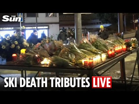 Live: Floral tributes to 47 killed in horror âflashoverâ fire at Swiss ski resort bar