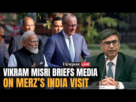 LIVE: Special Briefing On German Chancellor’s India Visit | Vikram Misri Addresses Media