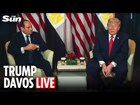 LIVE: U.S. President Donald Trump attends the World Economic Forum in Davos