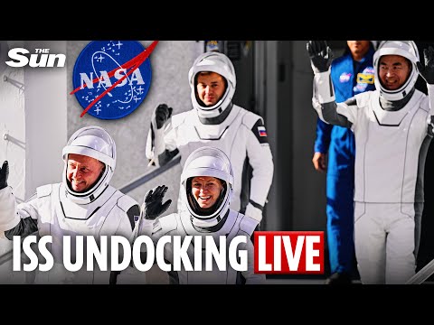 LIVE: Watch SpaceX Crew-11 undock from ISS for emergency splashdown off California coast