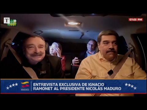 Maduro Offers Trump Olive Branch In Bizarre Car Interview
