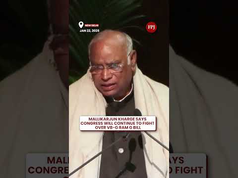 Mallikarjun Kharge Says Congress Will Keep Fighting Until MGNREGA Restored
