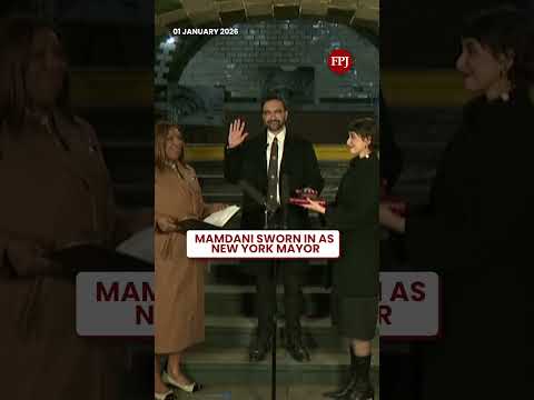 Mamdani, leftist opponent of Trump, sworn in as New York mayor