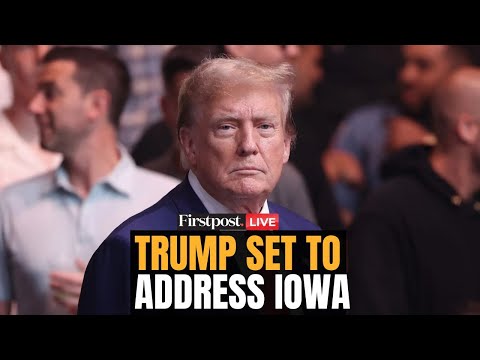 Trump LIVE: US President Donald Trump Departs for Iowa | Trump's Iowa Address