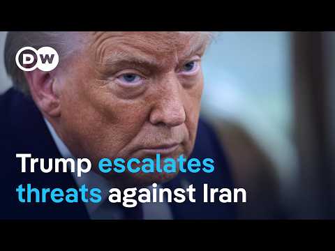 US President Trump tells Iran to make a deal or face attacks | DW News