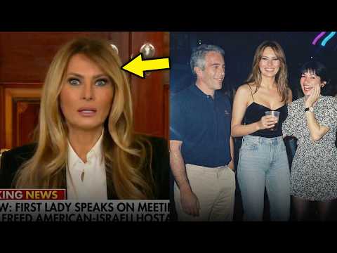 Holy sh*t! Melania was just asked about Ghislaine