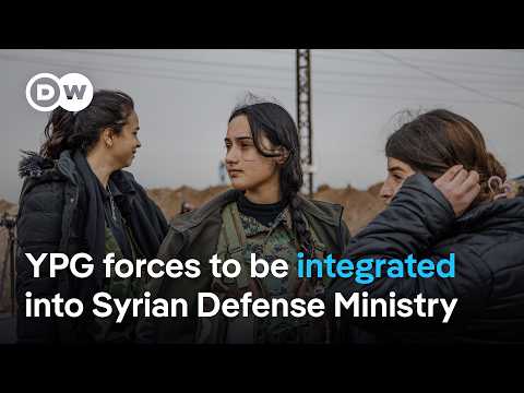 How shaky is the truce between Kurdish-led SDF forces and Syria's Islamist government? | DW News