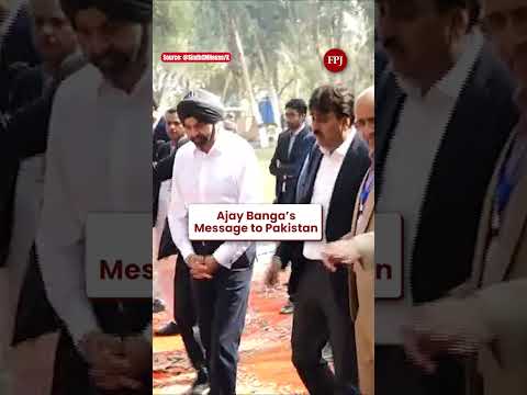 In Pakistan, World Bank Chief Ajay Banga Says Housing Must Go Beyond Shelter