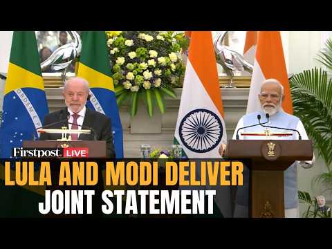 LIVE: Indian PM Modi and Brazilian President Lula Issue Joint Statement in New Delhi | N18G