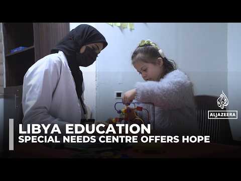 Small centre in Libya makes a big difference for special needs children