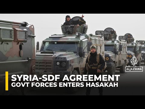 Syrian forces deploy in Hasakah under ceasefire agreement with SDF