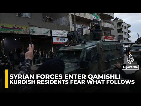 Syrian forces enter Qamishli after SDF deal as Kurdish residents voice caution
