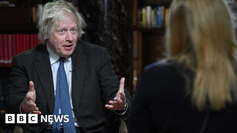 UK should send non-combat troops to Ukraine now, former PM Johnson tells BBC