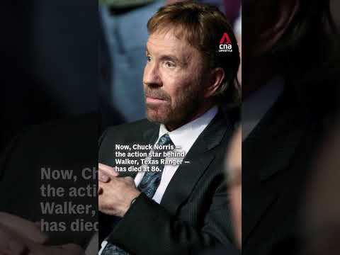Action movie star Chuck Norris dead at 86