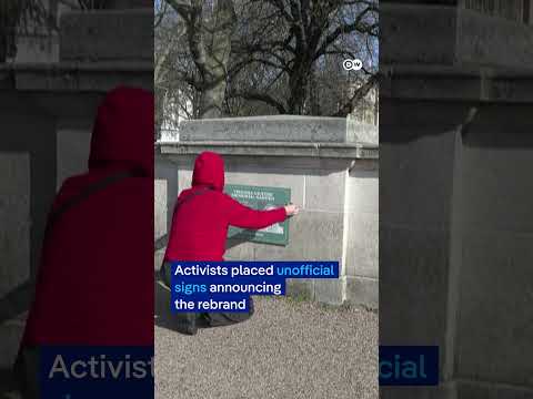 Activists rename Buckingham Palace green space