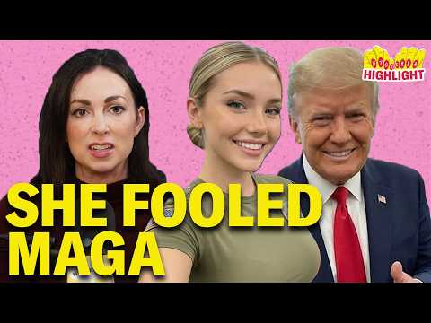 AI Pro-Trump Dream Girl FOOLS MAGA Freaks