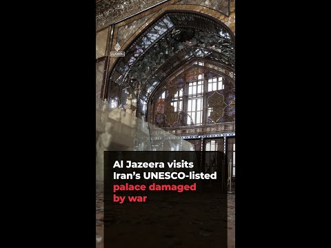 Al Jazeera visits Iran’s UNESCO-listed palace damaged by war | AJ#shorts