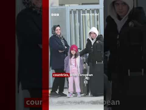 BBC speaks to Iranians crossing into Turkey. #Iran #IranWar #Turkey #Iranians #BBCNews
