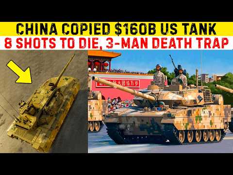 China's 4th-Gen Tank EXPOSED! Admitting the US Clone, The Fake Shield Trap & 3-Man Crew Flaw