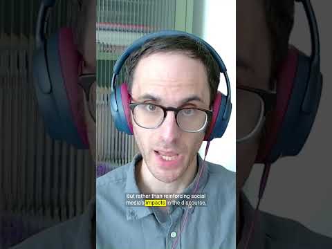 Could AI actually be an antidote for social media misinformation? #shorts