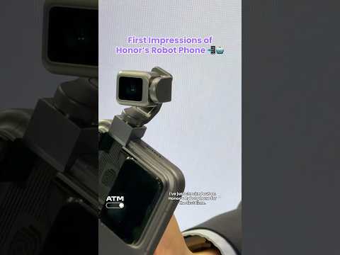 First Impressions of Honor’s Robot Phone