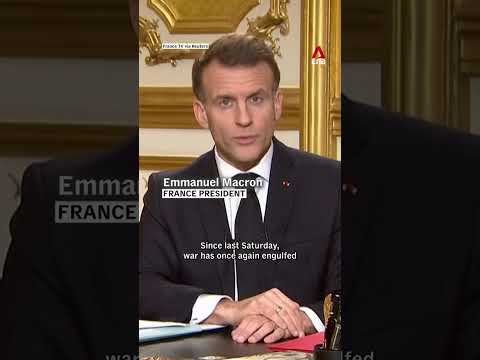 France sending its carrier to Mediterranean: Macron