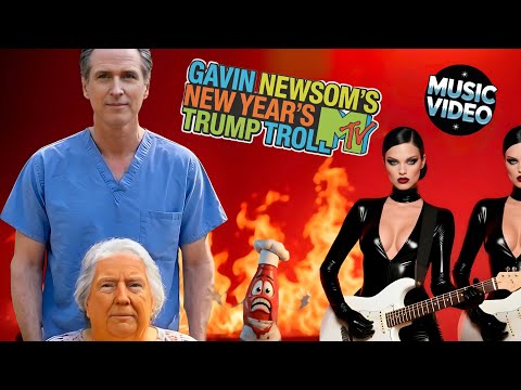 Gavin Newsom's Epic MTV Trump Troll
