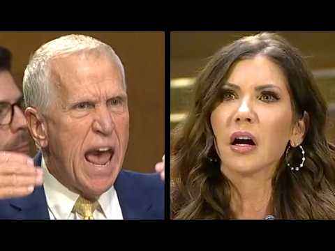 GOP Senators HUMILIATE Kristi Noem To Her FACE In FIERY Hearing