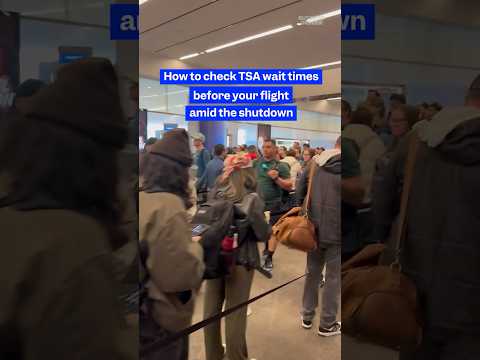 How to check #TSA wait times before your #flight amid the shutdown