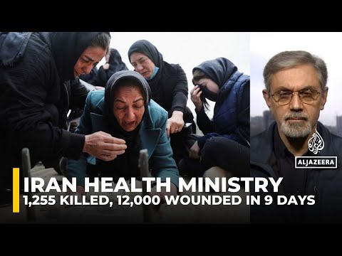 Iran: 1,255 killed, 12,000 wounded in nine days of US-Israel attacks