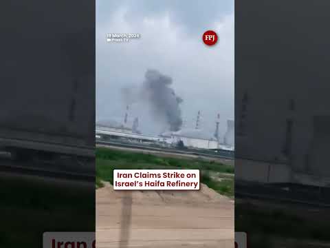 Iran Claims Strike on Israel’s Haifa Refinery | Middle East Tensions Escalate