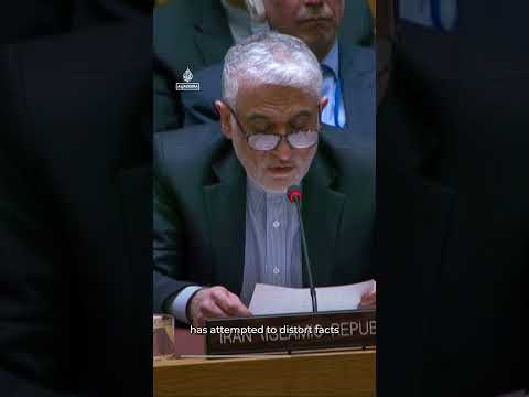 Iranian Ambassador to UN calls US-Israeli attacks a ‘war crime’ | AJ #shorts