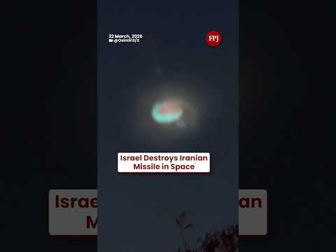 Israel Uses Arrow-3 to Destroy Iranian Missile in Space | Shocking Interception