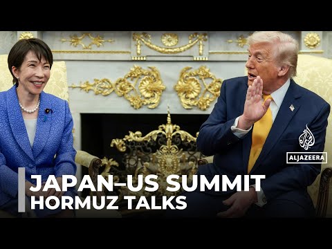 Japan-US summit on Hormuz: Takaichi holds'difficult' talks with Trump